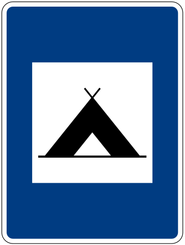 :Vienna_Convention_road_sign_F10_V1_CAMPING_SITE: